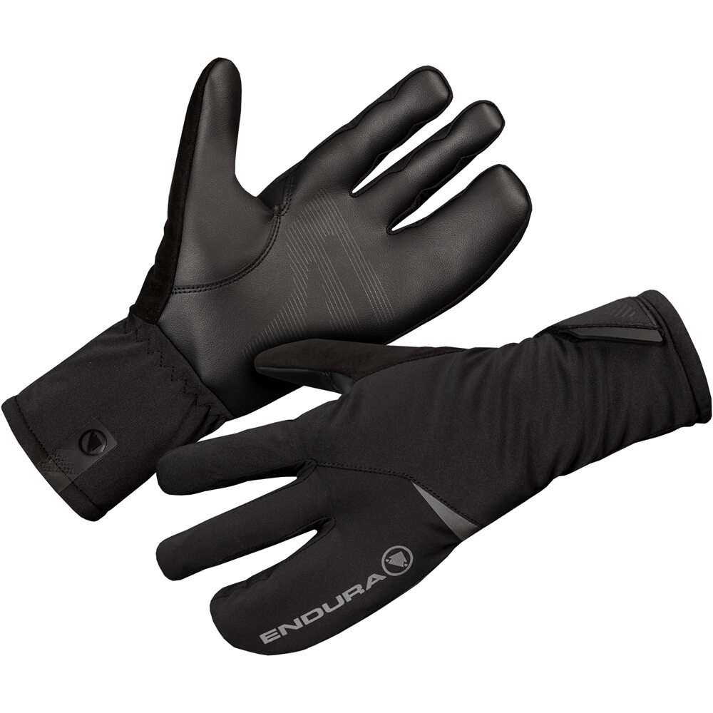 Freezing point lobster guantes ciclismo invierno Negro (XXL)