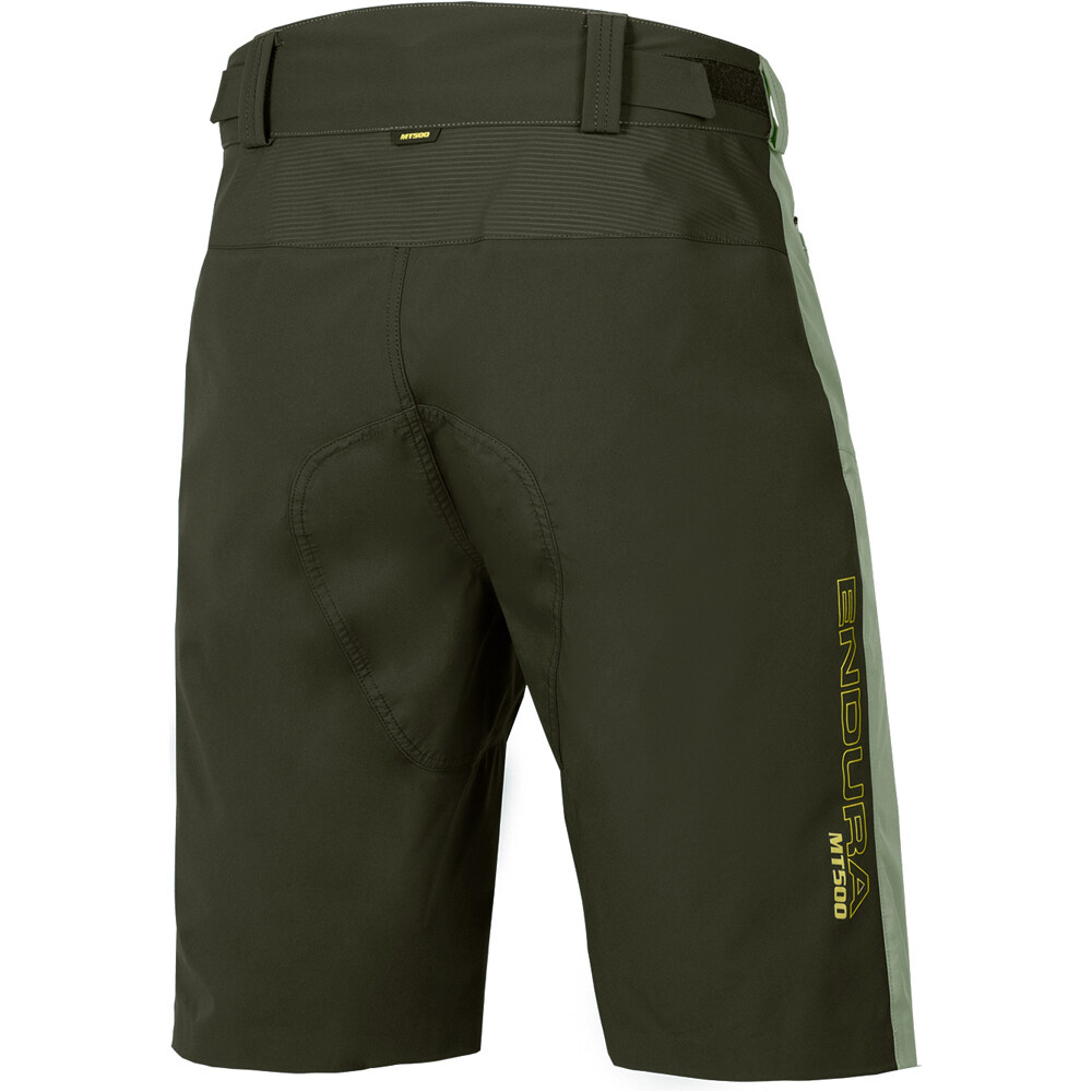 Endura pantalón corto ciclismo hombre Short MT500 Spray vista trasera