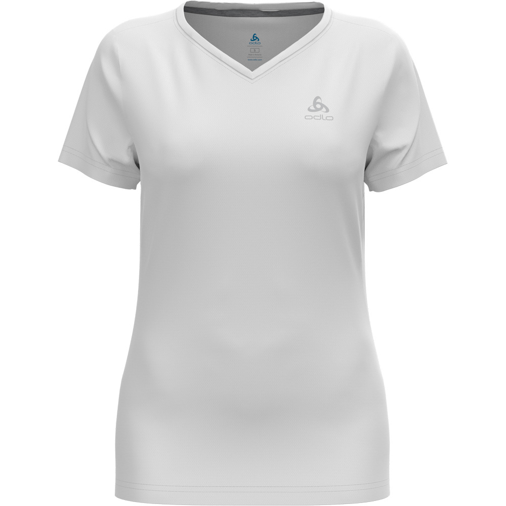 F-dry camiseta montaña manga corta mujer Blanco (L)