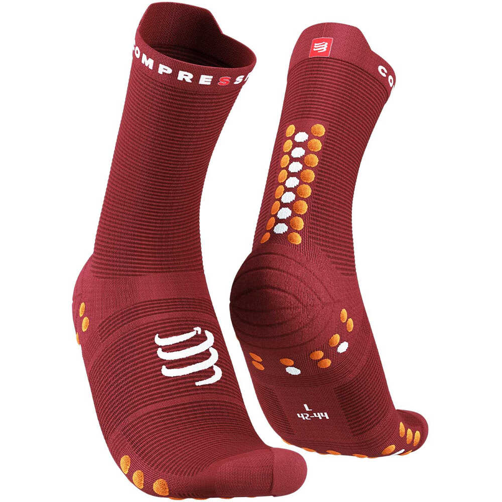 Compressport calcetines running Pro Racing Socks v4.0 Run High vista frontal