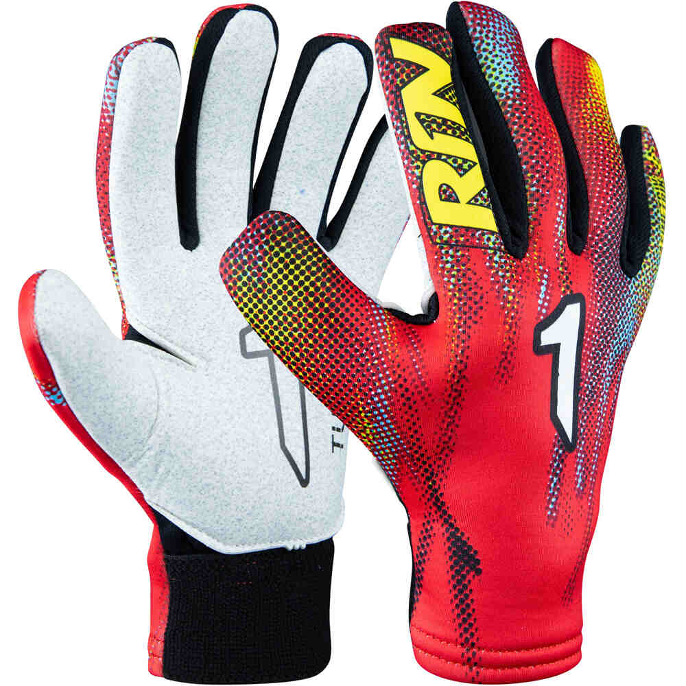 Asimetrik stellar as guantes portero Rojo (10)