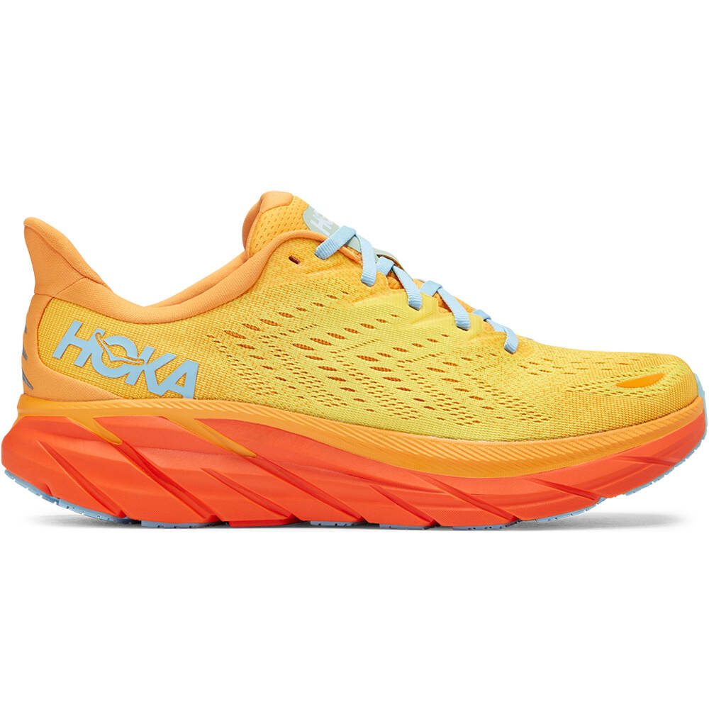 Hoka zapatilla running hombre CLIFTON 8 lateral exterior