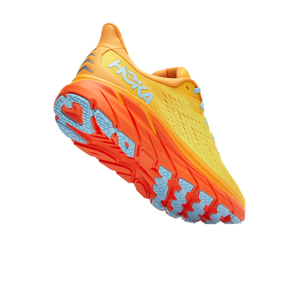 Hoka zapatilla running hombre CLIFTON 8 vista trasera