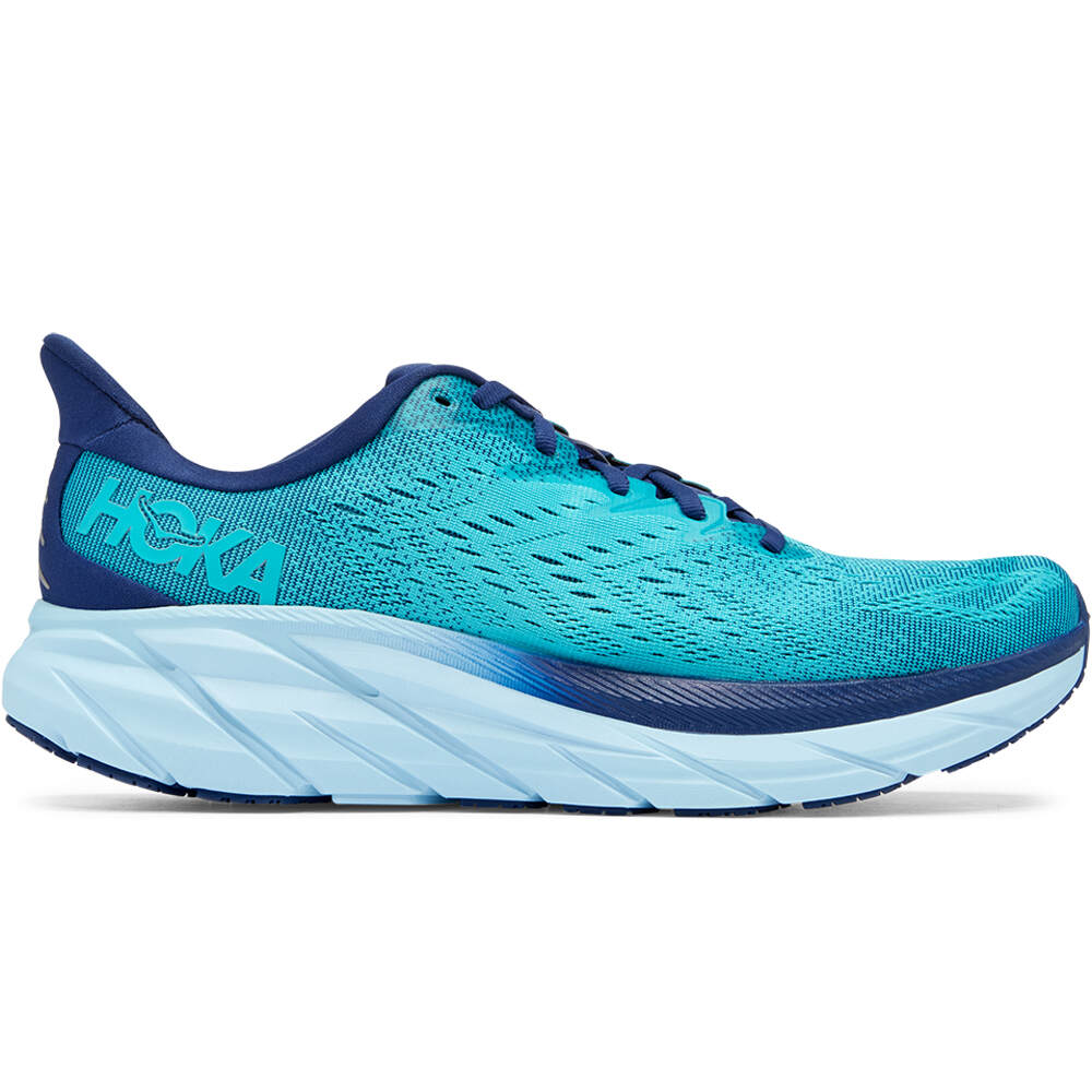 Hoka zapatilla running hombre CLIFTON 8 lateral exterior