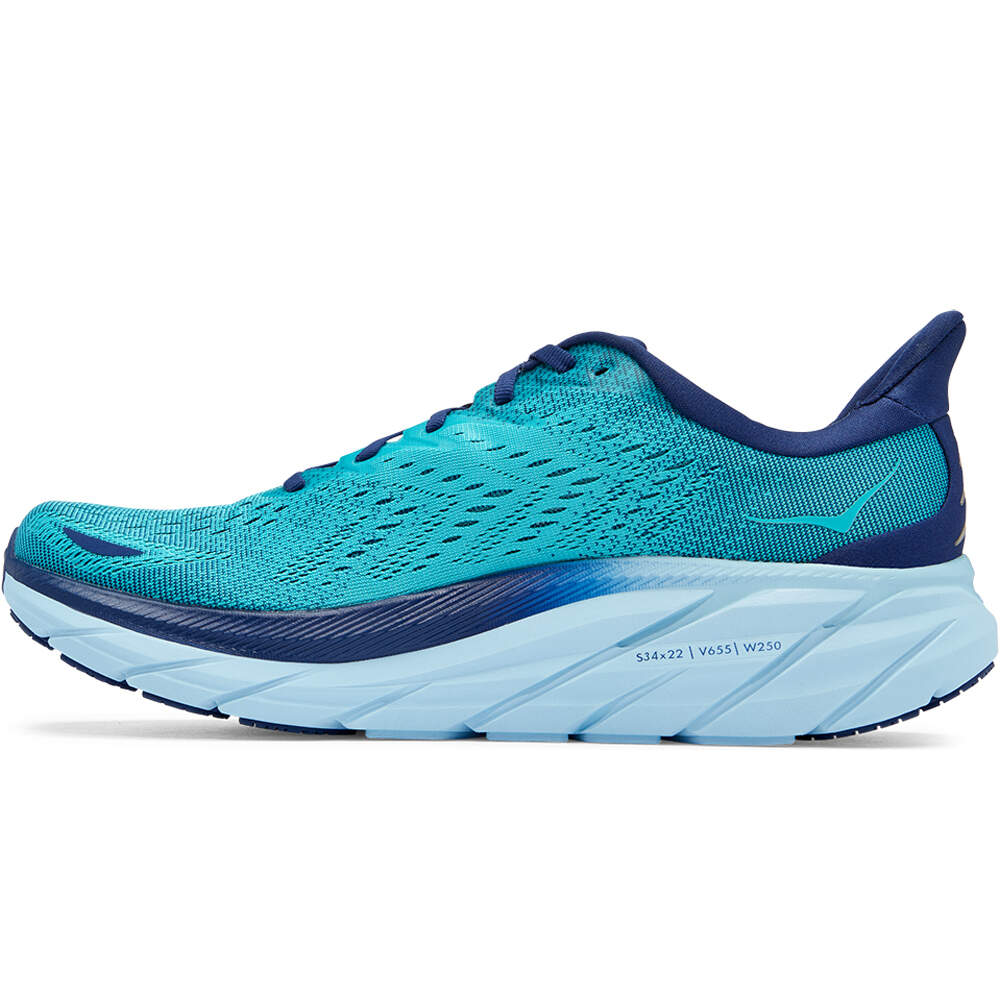 Hoka zapatilla running hombre CLIFTON 8 puntera