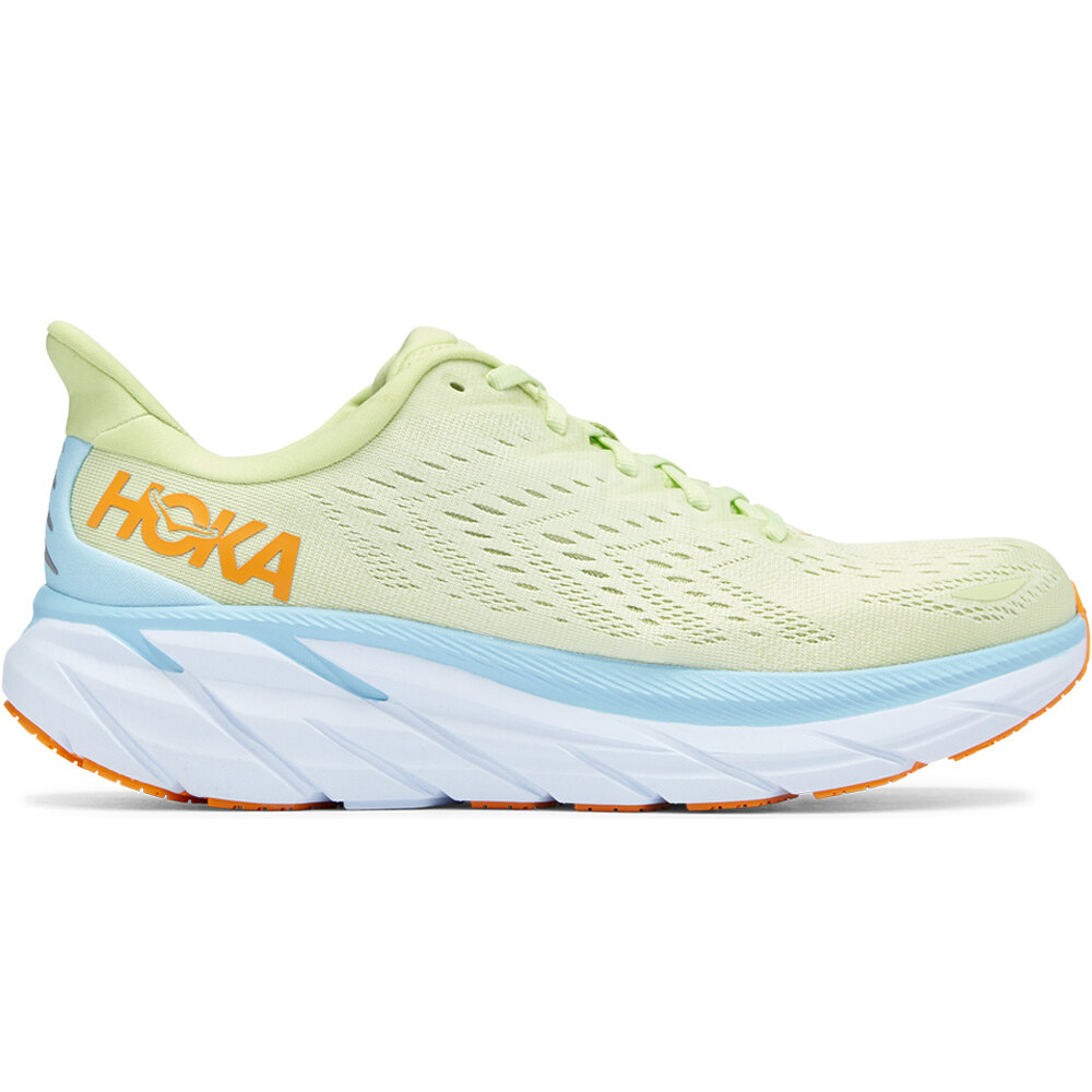 Hoka zapatilla running hombre CLIFTON 8 lateral exterior