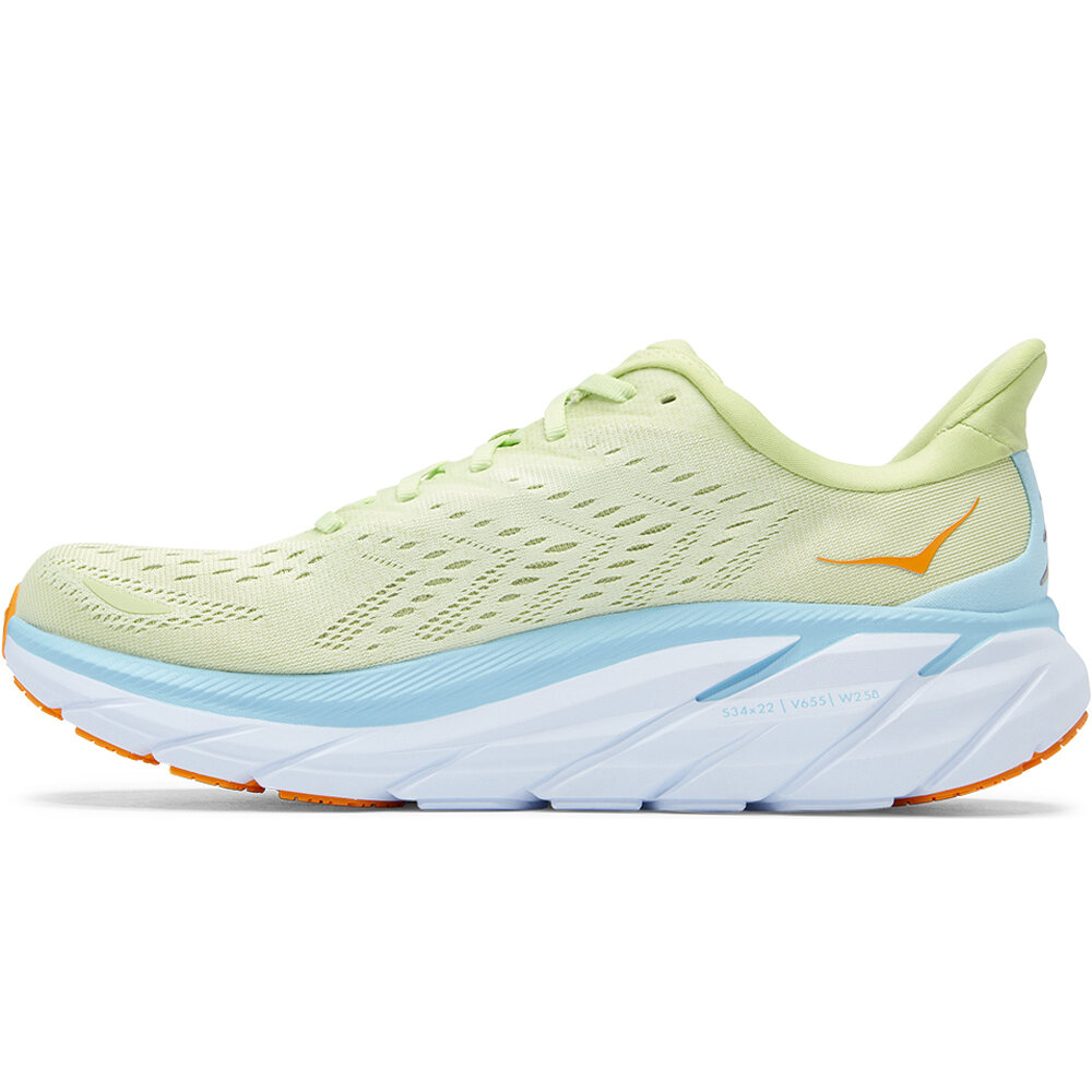 Hoka zapatilla running hombre CLIFTON 8 puntera