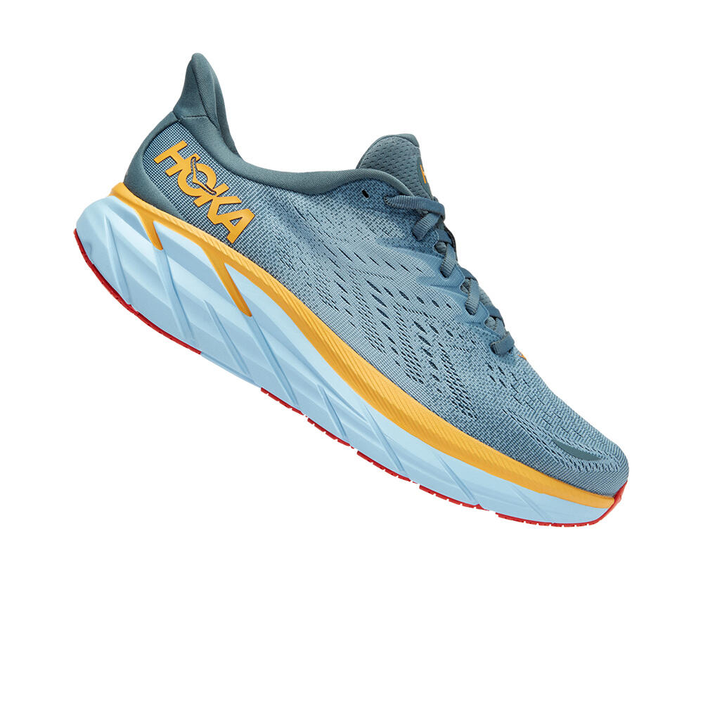 Hoka zapatilla running mujer CLIFTON 8 lateral interior