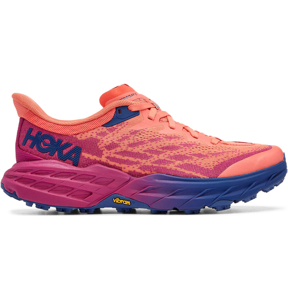 Hoka zapatillas trail mujer SPEEDGOAT 5 lateral exterior