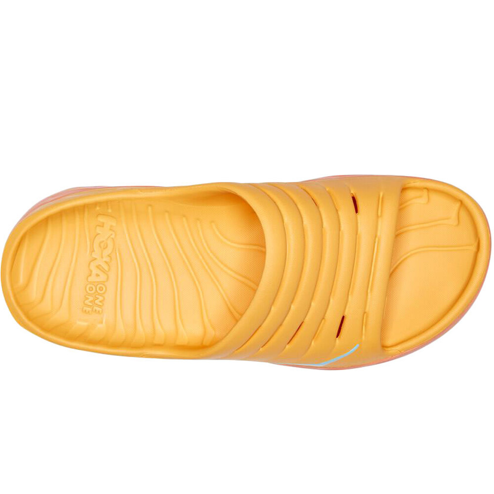 Hoka sandalias trekking hombre ORA RECOVERY SLIDE vista trasera