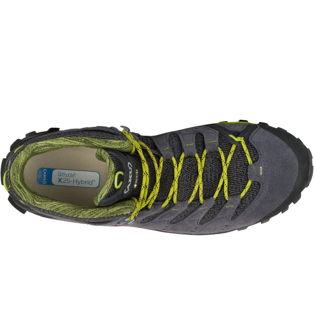 Aku bota trekking hombre ALTERRA LITE MID GTX vista superior