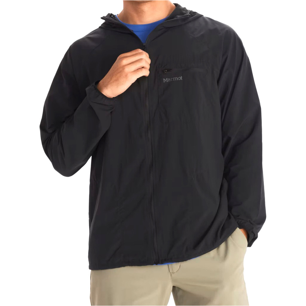 Campana chaqueta impermeable hombre