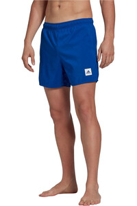 adidas bañador playa hombre Short Length Solid vista frontal