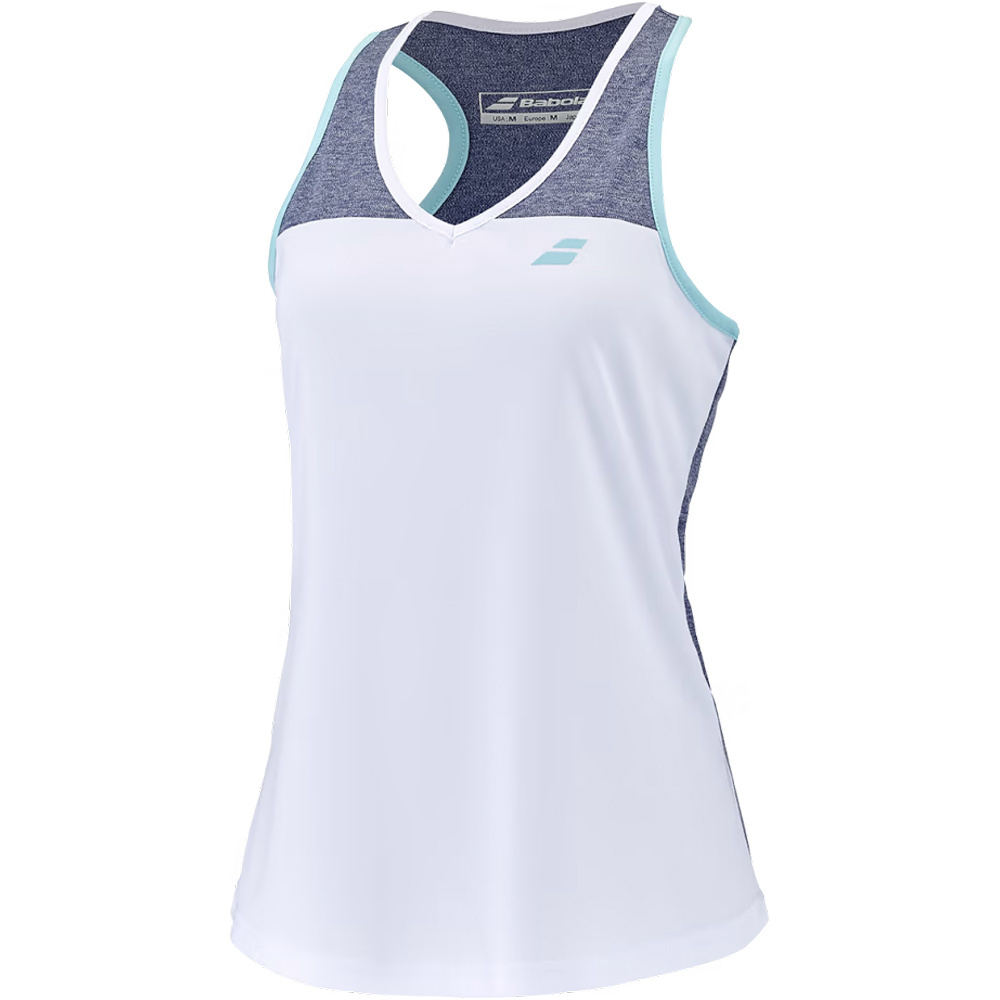 Babolat camiseta tenis manga corta mujer Play Tank Top vista detalle