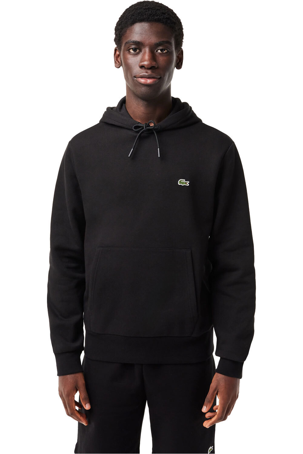 Classic sudadera hombre Negro (6)