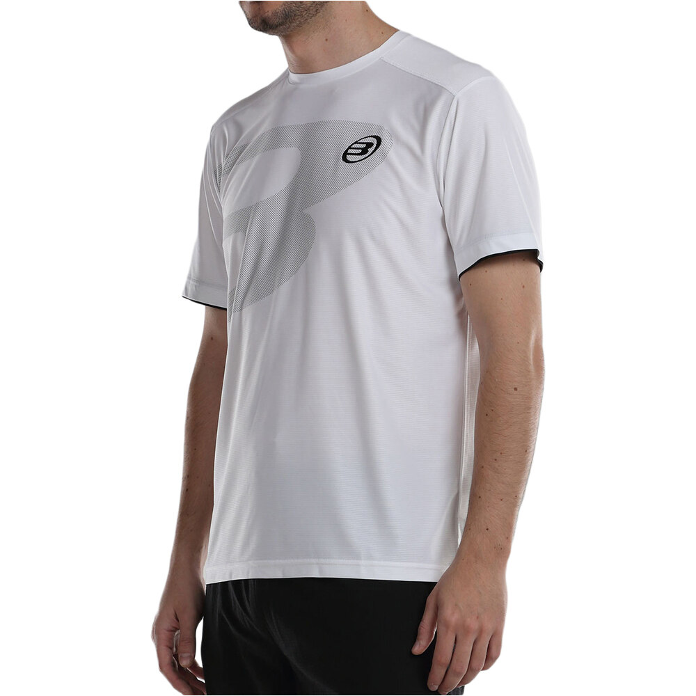 Bullpadel camiseta tenis manga corta hombre YAPAR vista trasera