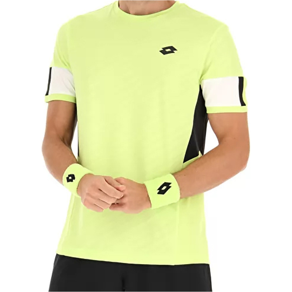 Lotto tech i - d1 camiseta tenis manga corta hombre