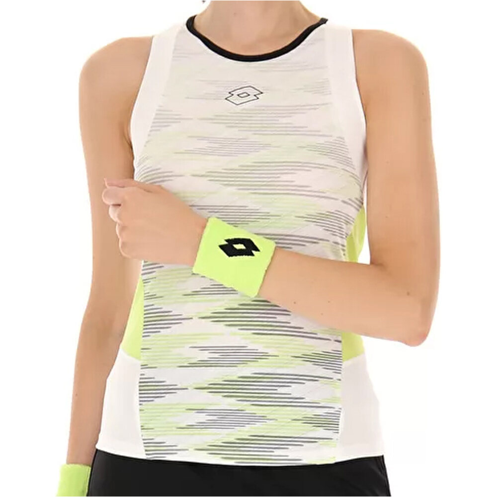 Lotto camiseta tirantes mujer TECH W I - D4 TANK vista frontal