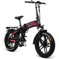 Youin bicicleta paseo eBIKE YOURIDE Dakar Fat20 250W 36V 10Ah vista frontal