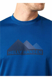 Helly Hansen camiseta montaña manga corta hombre HH TECH GRAPHIC T-SHIRT vista detalle