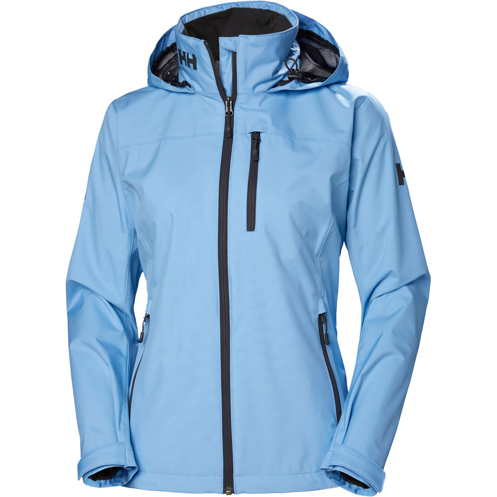 Helly Hansen chaqueta impermeable mujer W CREW HOODED JACKET 06