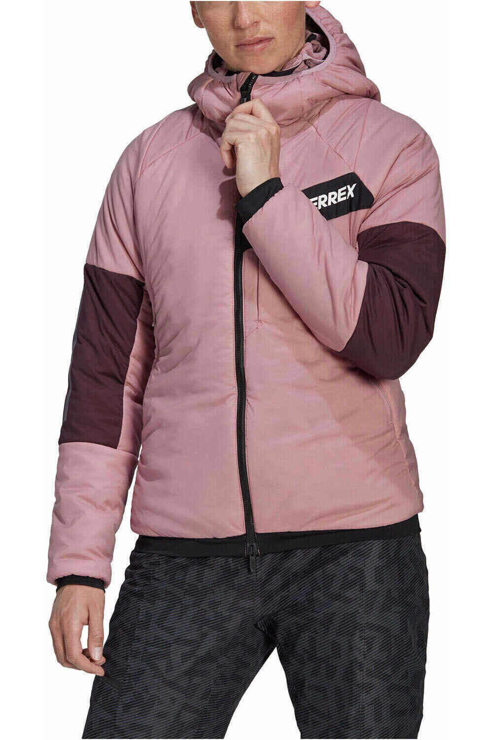 Adidas terrex techrock stretch primaloft chaqueta impermeable mujer
