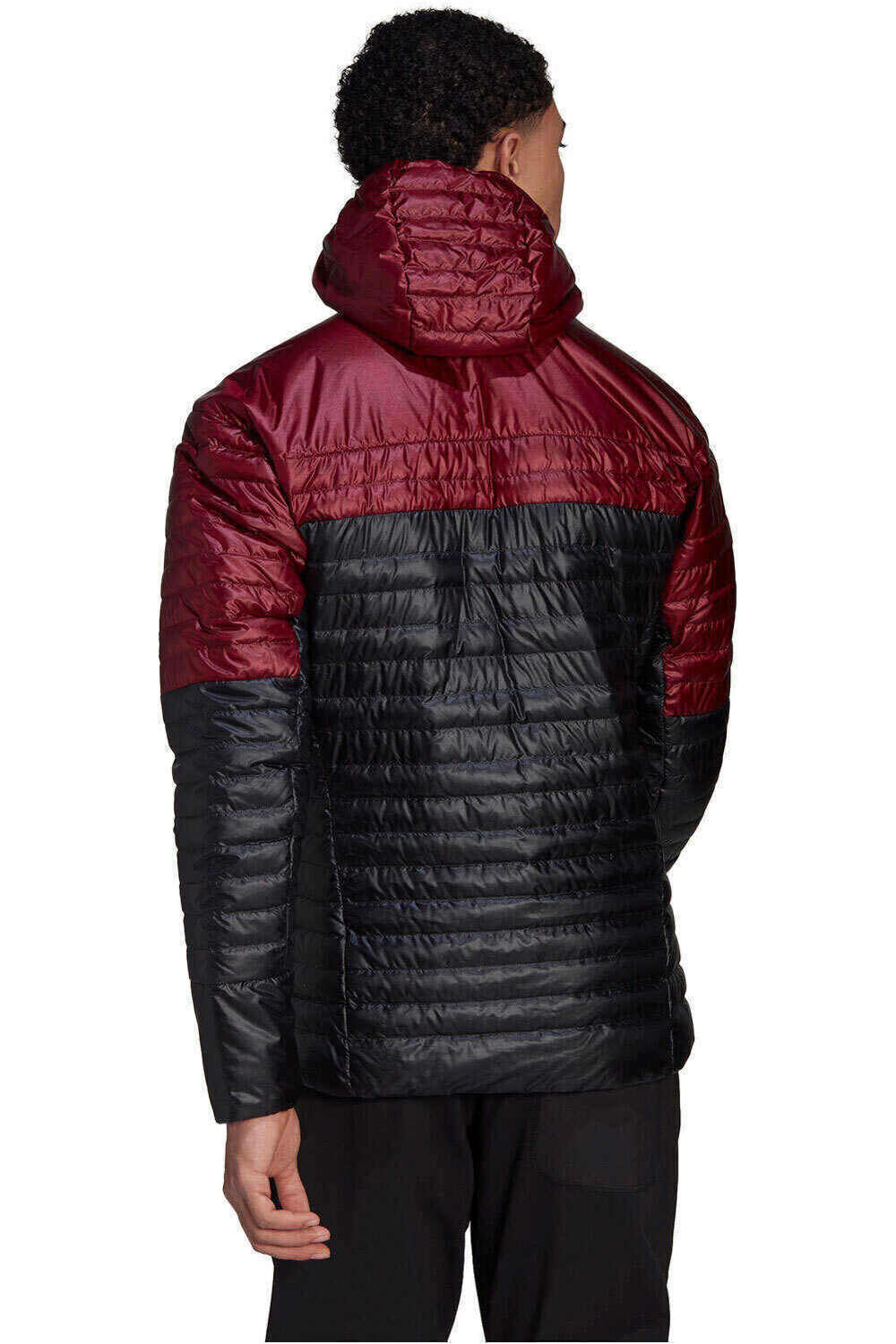 adidas chaqueta outdoor hombre Techrock Year-Round Down con capucha vista trasera