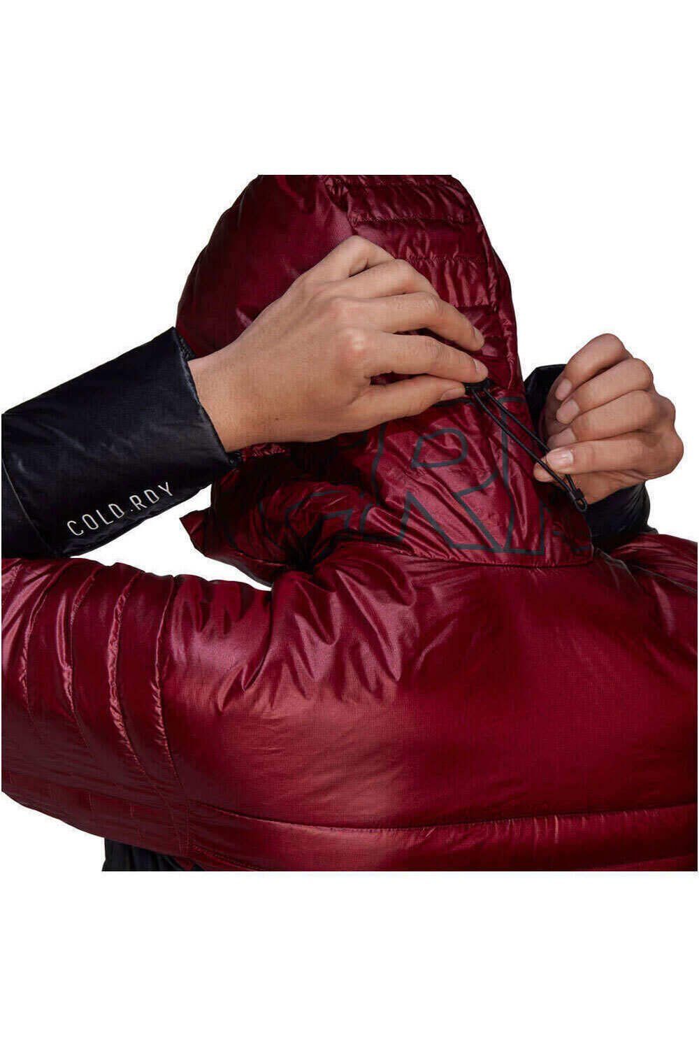 adidas chaqueta outdoor hombre Techrock Year-Round Down con capucha vista detalle