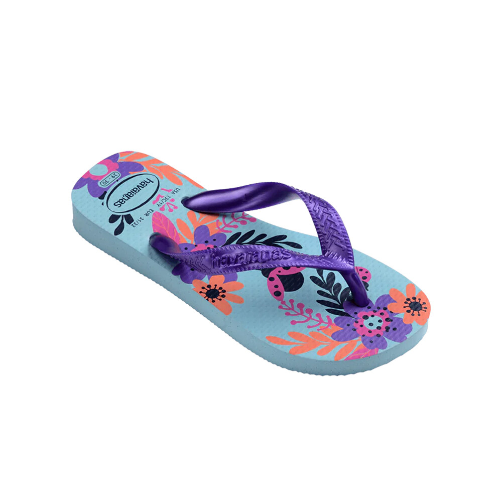 Havaianas chanclas niño HAV. KIDS FLORES lateral interior