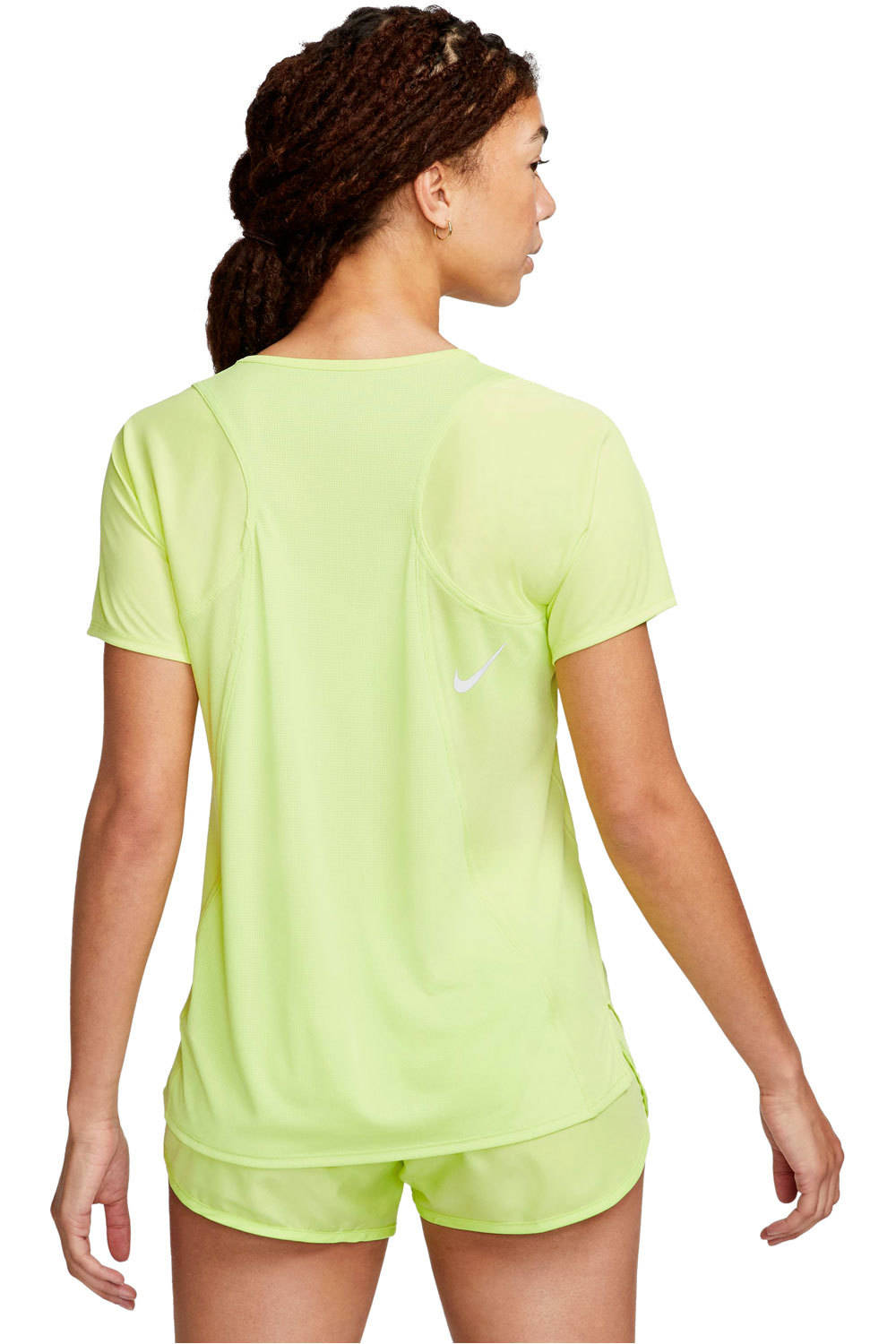 Nike dri-fit race camiseta entrenamiento manga corta mujer