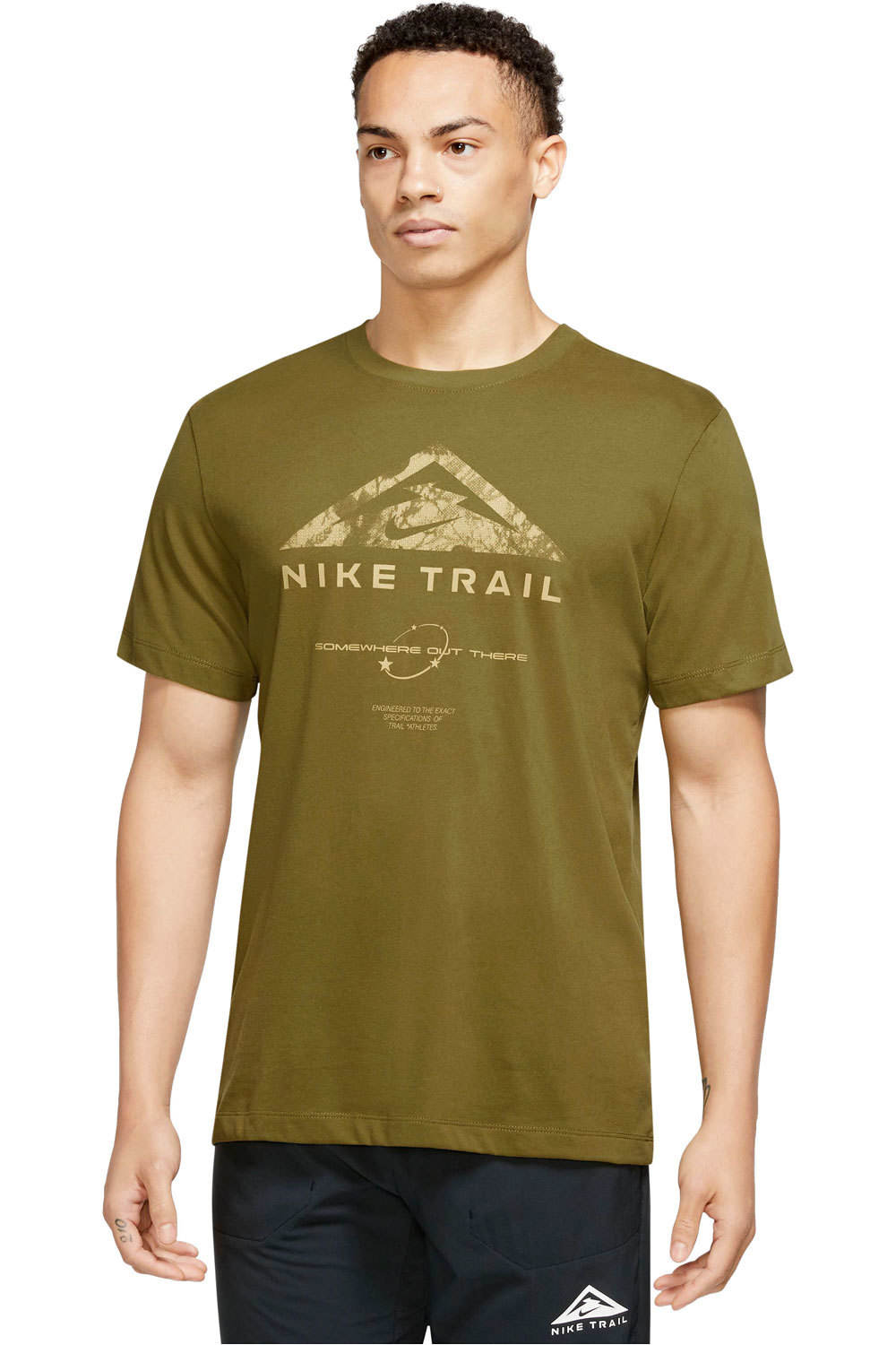 dri-fit run trail camisetas trail running manga corta hombre