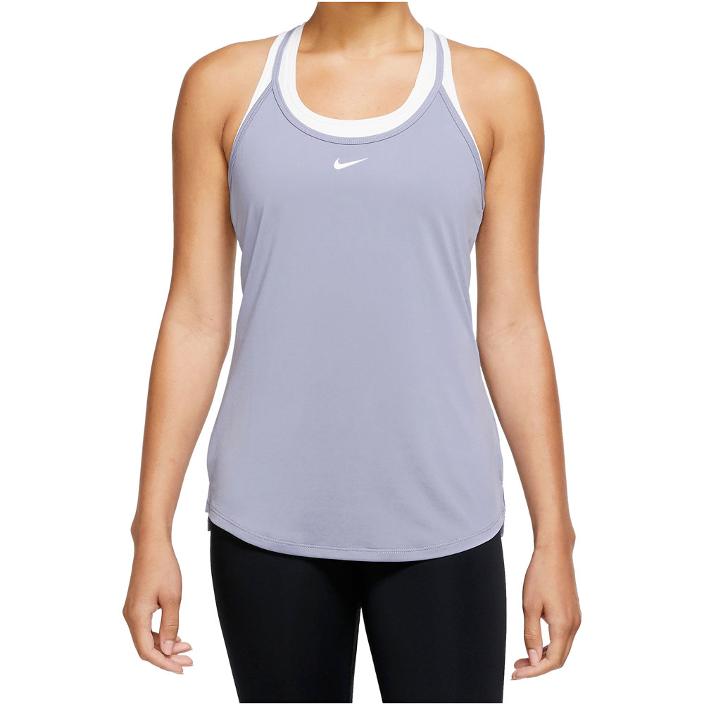 Nike camiseta tirantes fitness mujer W NK ONE DF ELSTKA STD TANK 03