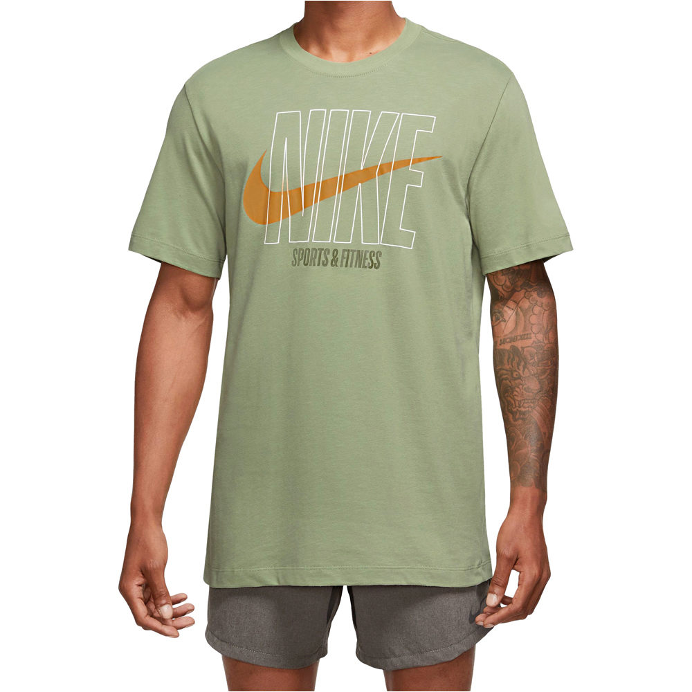 Nike camiseta fitness hombre M NK DF TEE SLUB HBR 03