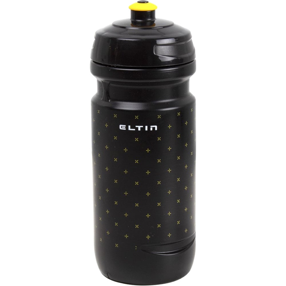 Eltin bidon de ciclismoeltin 600ml negro y amarillo bidones ciclismo