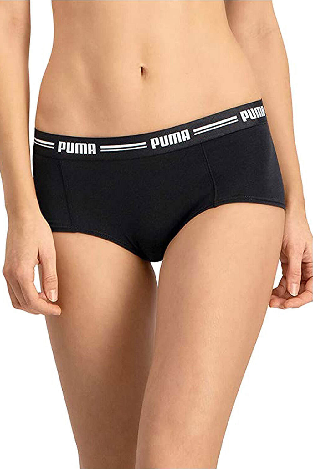 Mini short 2p jersey mujer Negro (XS)