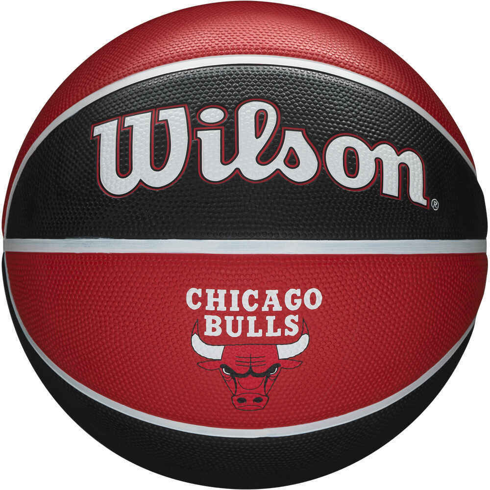 Wilson balón baloncesto NBA TEAM TRIBUTE BSKT CHI BULLS vista frontal