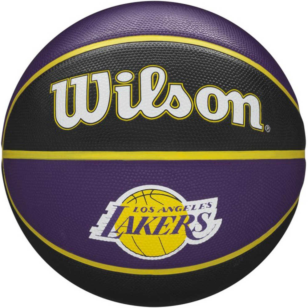 Wilson balón baloncesto NBA TEAM TRIBUTE BSKT LA LAKERS vista frontal