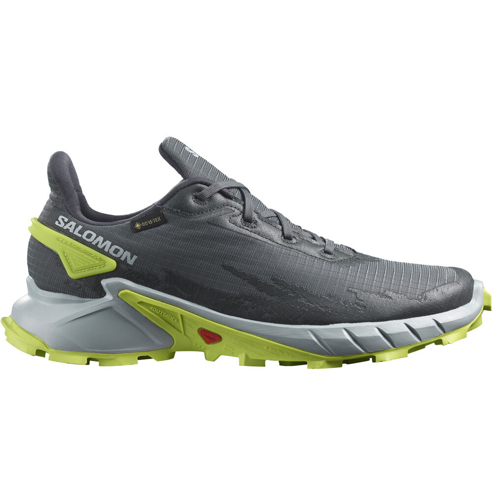 Salomon zapatillas trail hombre ALPHACROSS 4 GTX lateral exterior