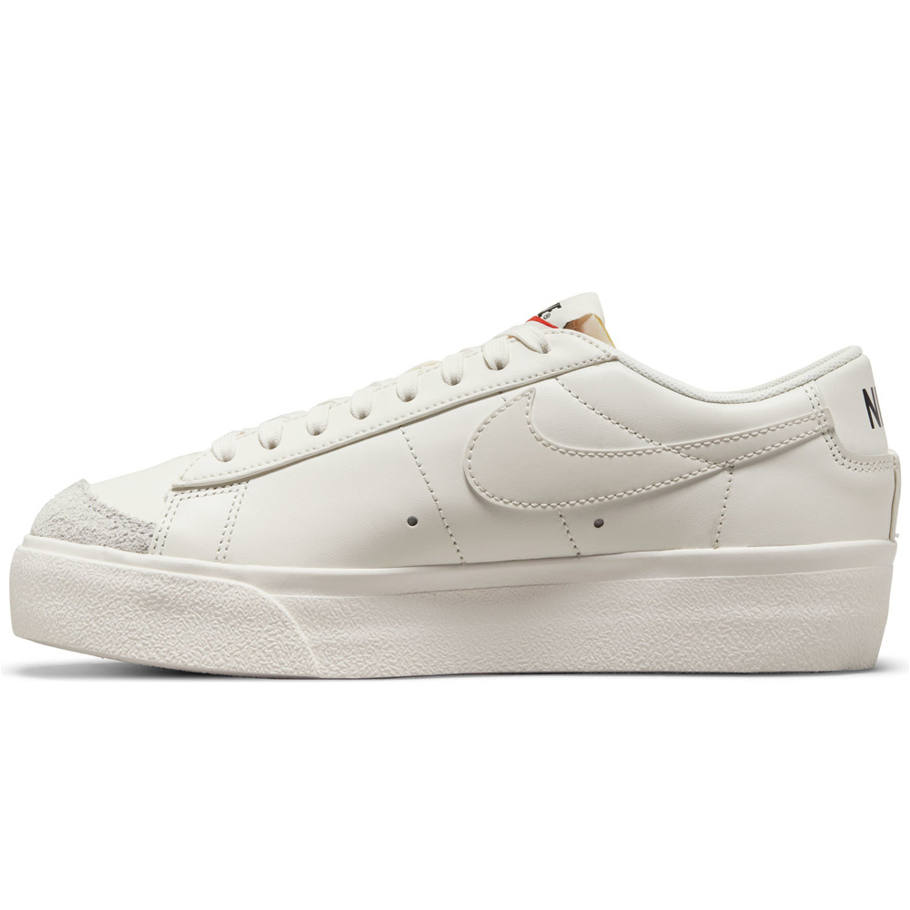 Nike zapatilla moda mujer W BLAZER LOW PLATFORM lateral interior