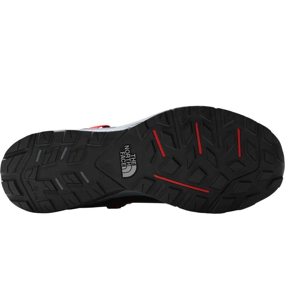 The North Face zapatilla trekking hombre M CRAGSTONE WP vista trasera