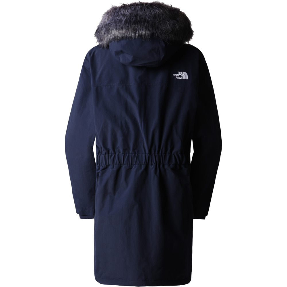 The North Face chaqueta impermeable mujer W PL ARCTIC PRKA vista trasera