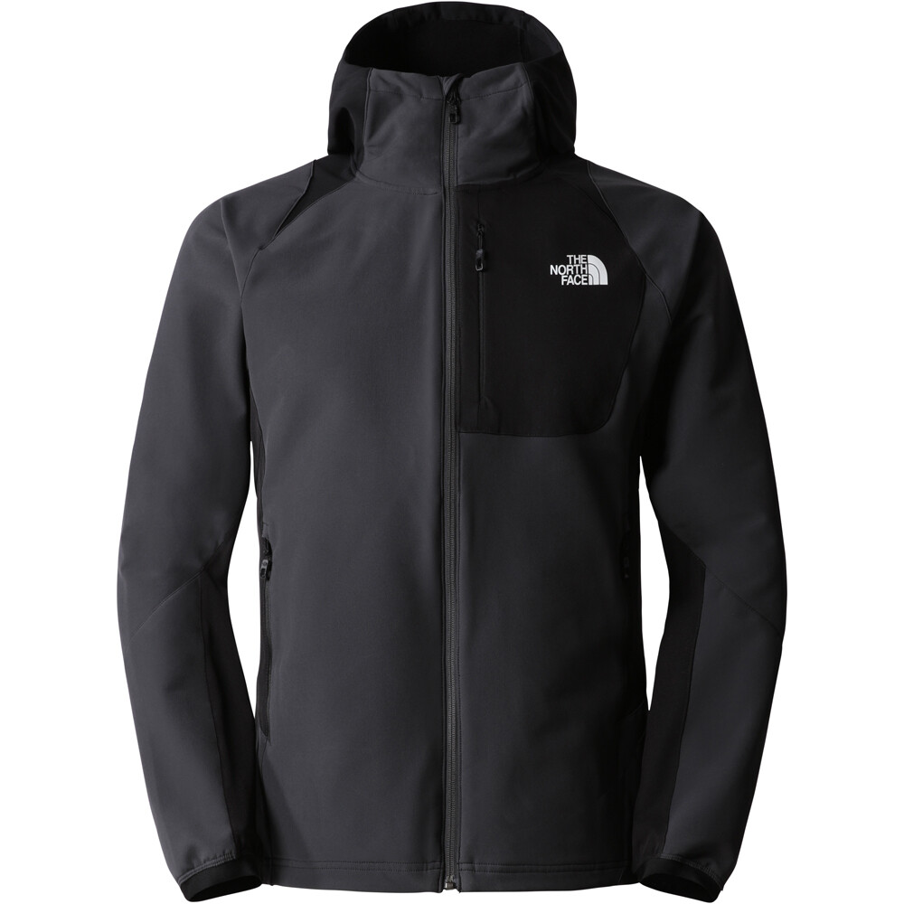 The North Face chaqueta softshell hombre M AO SOFTSHELL HOODIE vista frontal