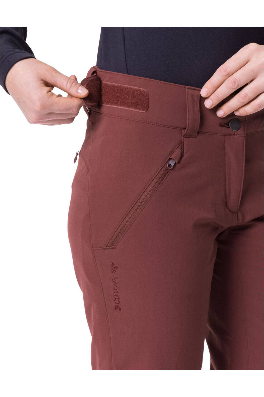 Vaude pantalón montaña mujer Women's Skomer Winter Pants vista detalle