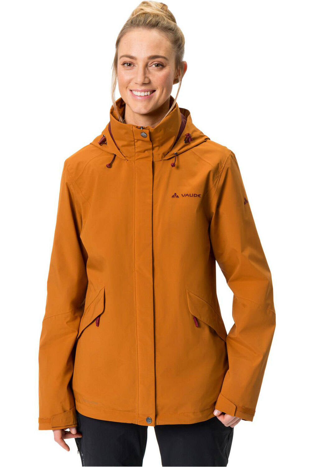 Vaude chaqueta impermeable insulada mujer Women's Rosemoor 3in1 Jacket vista frontal