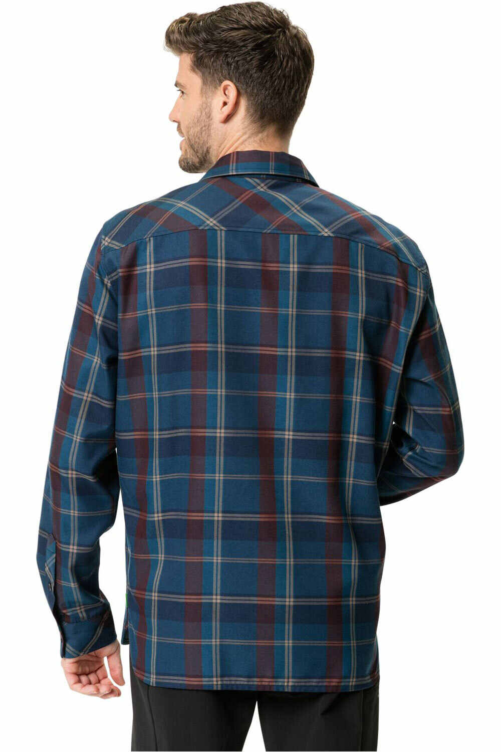 Vaude camisa montaña manga larga hombre Men's Neshan LS Shirt IV vista trasera