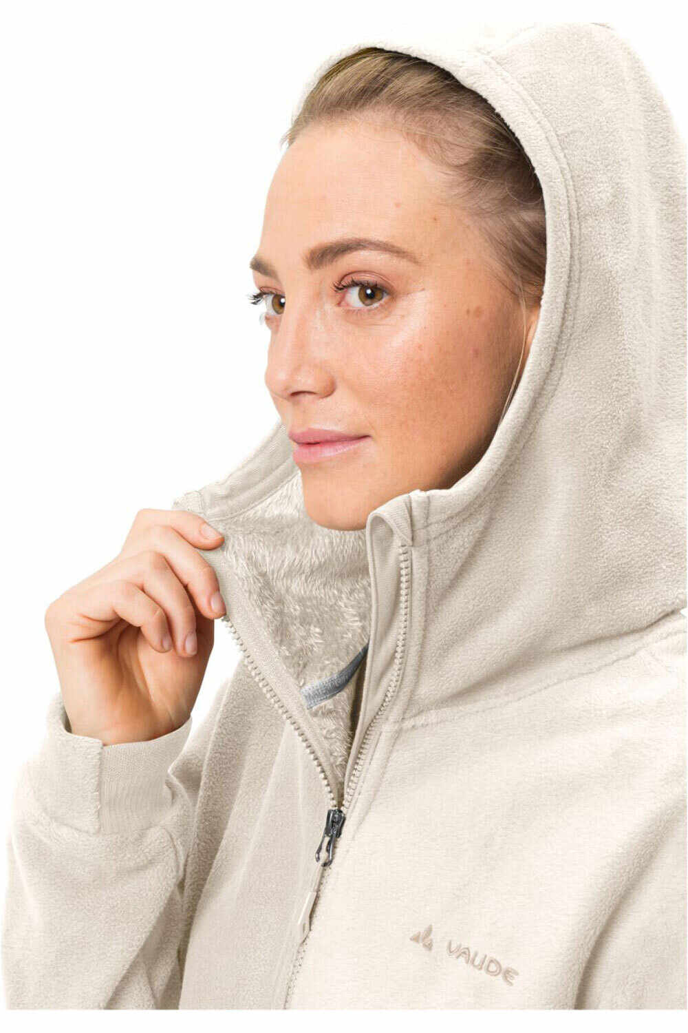 Vaude forro polar mujer Women's Neyland Fleece Hoody vista detalle