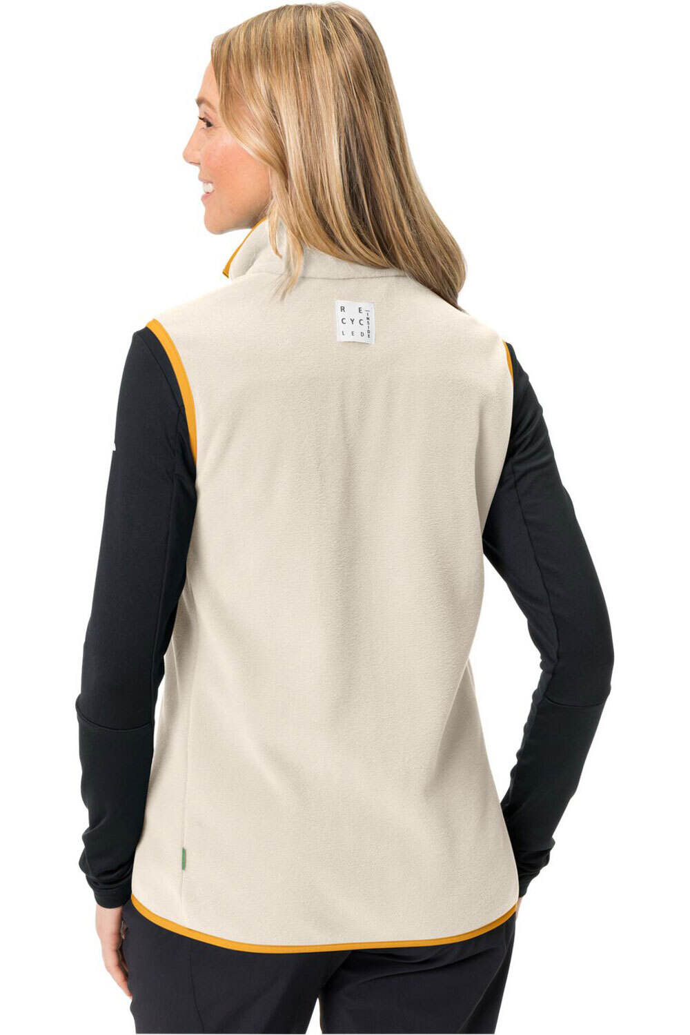 Vaude chaleco outdoor mujer Women's Rosemoor Fleece Vest vista trasera