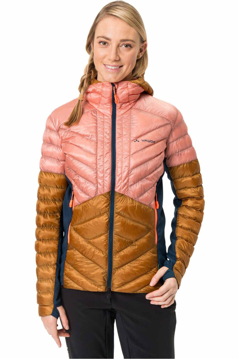 Vaude chaqueta outdoor mujer Women's Sesvenna Pro Jacket II vista frontal