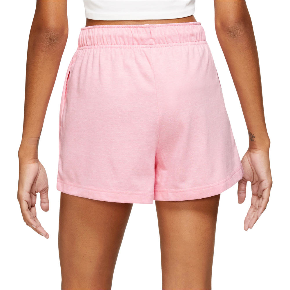 Nike bermuda mujer W NSW GYM VNTG PE SHORT vista trasera