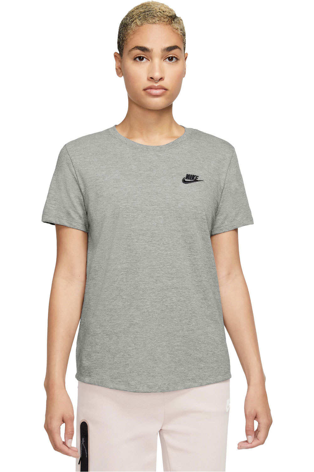Sportswear club gris camiseta manga corta mujer Gris (M)